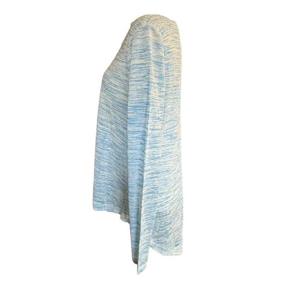 Sundance Beautiful Dreamer Asymmetrical Lightweight Tunic Sweater Top M Blue - Picture 3 of 12